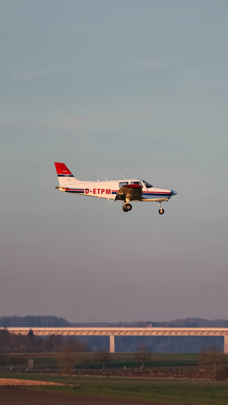 Piper Cadet D-ETPM im Landeanflug